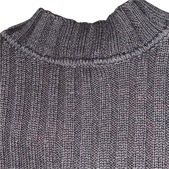 Christopher & Banks Black Red Floral Zip Sweater Jacket Size L 2006 - Picture 6 of 9